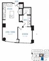 A2 Floor Plan at Stratus Seattle, WA A2 Floor Plan at Stratus Seattle, WA